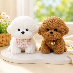 Bobblehead Poodle Car Ornament | Cute Dog Decor & Gift for Car Lovers